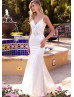 Ivory Full Lace Unique Mermaid Wedding Dress Ivory Full Lace Unique Mermaid Wedding Dress